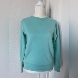 Polo Ralph Lauren sweatshirt fleece turquoise